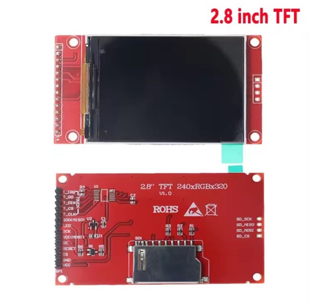 TFT Display 0.96/1.3/1.44/1.77/1.8/2.4/2.8 inch ips 7P SPI HD 65K TFT full colour LCD Module ST7735 Drive IC 80*160 for arduino, esp32, esp8266
