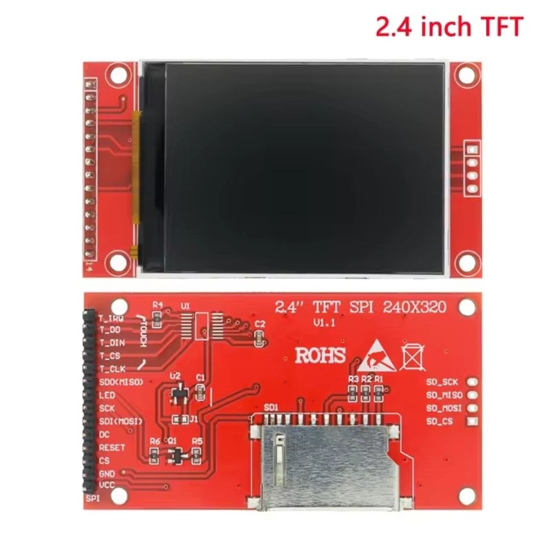 TFT Display 0.96/1.3/1.44/1.77/1.8/2.4/2.8 inch ips 7P SPI HD 65K TFT full colour LCD Module ST7735 Drive IC 80*160 for arduino, esp32, esp8266